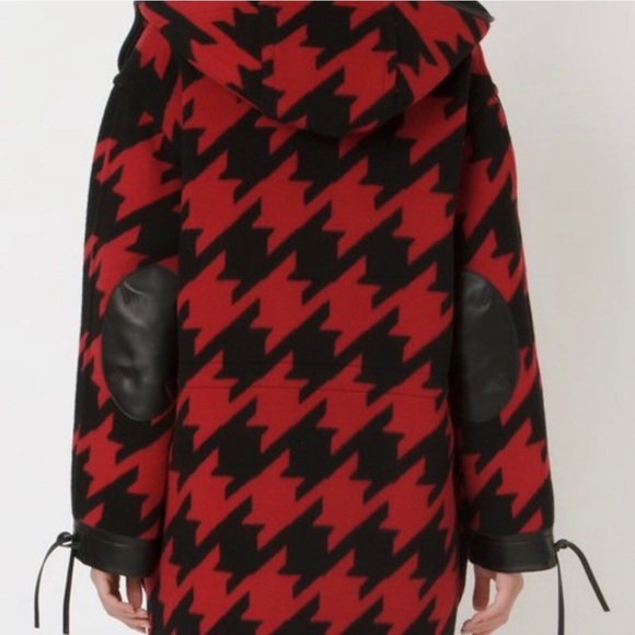 Like new Coach houndstooth coat - Picture 3 of 6